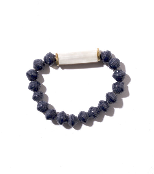 Paper and Horn Bracelet