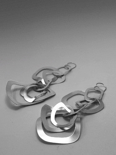 Zzan Aura Silver Earrings