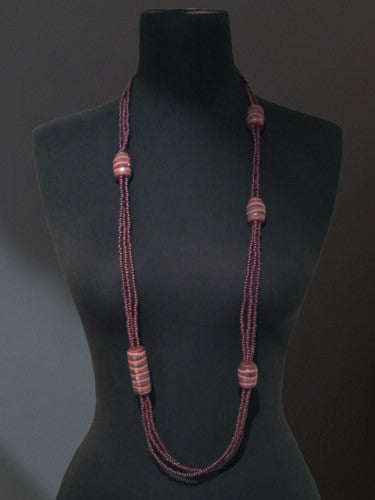 RSobral Striped Marilia Necklace