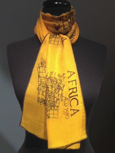 Necessories Africa Print Scarf