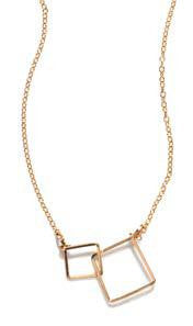 Square Link Necklace