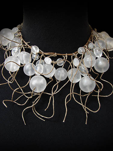 Teresa Goodall Bib Necklace-Earth