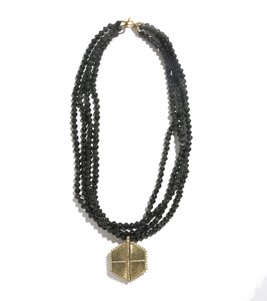 Demi Hexagon Necklace